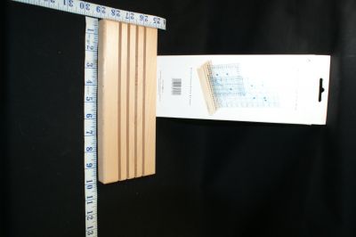 MILWARD BEECH WOOD RULER RACK